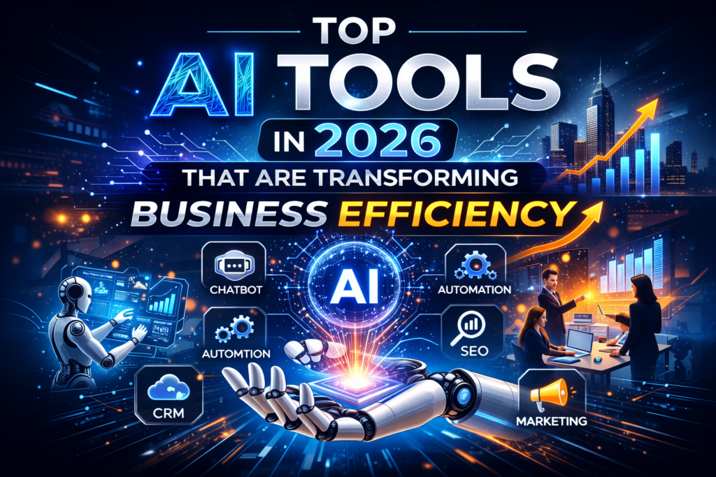 Top AI Tools in 2026 transforming business efficiency
